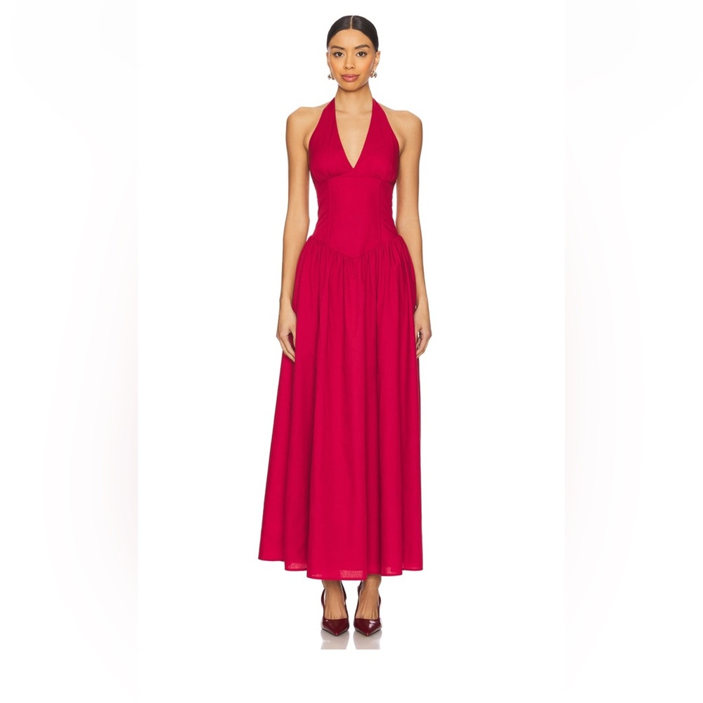 More to Come Bexley Maxi Dress in Oxblood